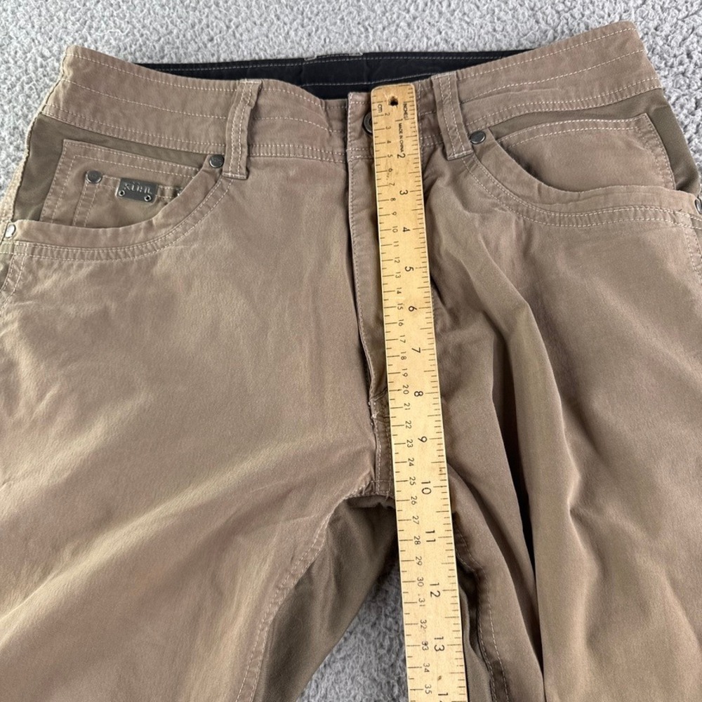 Kuhl Pants Mens Beige 30x34 (Fit 30x31) Radikl Performance Outdoors Work Hiking - Picture 7 of 15